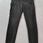 American Eagle  Womens Jeans 8 Reg Jegging Black Skinny Slim Stretch Mid R Denim Photo 0