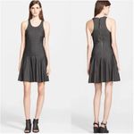 Rag and Bone | Dark Gray Enigma Stretch Denim Drop Waist Dress Racerback | Size 2 Photo 1