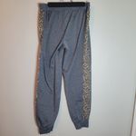 Splendid  Gray Animal Print Detail Joggers Photo 3