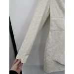 Misha Natasha Mini Dress Women 6‎ Ivory Sparkly Glam Feminine Cocktail Open Back Photo 6