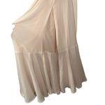 Fame and Partners  cream shoulder ties maxi Dress Sz 2 Photo 2