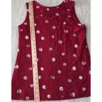 Susan Graver  Red Lace Cardigan Jacket and Tank Set Size Small - 3 Piece Set Photo 6