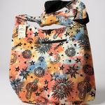 Himalayan Fashion Tie Dye Celestial Sun Moon Star Sling‎ Bag Orange Photo 0