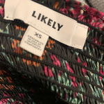 Likely  Manning Smocked Off The Shoulder Floral Printed Mini Dress XS. Photo 8