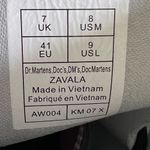 Dr. Martens  White Patent Leather Zavala Unisex Boot Size 9 or 8 #249 Photo 5