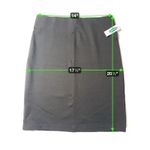 Old Navy NEW  Black Ponte Knit Pencil Skirt Womens XSP Pull On Career Business Photo 3