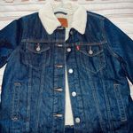 Levi’s Fur Lined Denim Jacket Photo 0