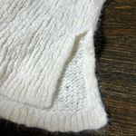 Line The Label White Baby Alpaca & Wool Blend V Neck Cropped Sweater Size XS Photo 4