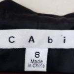 CAbi 917 Black Ruffle Cap Sleeve Dinner Vest Size 8 Photo 5