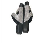 Madden Girl  Glitter Buckle Rhinestone Slide Sandal Sz 6 Photo 1