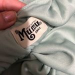 Show Me Your Mumu  SMYM Caitlin ruffle maxi dress in Dusty Mint Chiffon NEW SMALL Photo 3