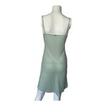 intimate sheer see through pale mint green slip dress sexy lingerie size 2/small Photo 3