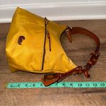 Dooney & Bourke Yellow and Brown Shoulder Bag Photo 8