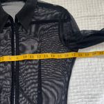 Market & Spruce  Black Sheer Men's Shirt Photo 5