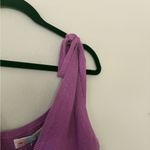 Free People  Purple Knit Sleeveless Top Size M Photo 3