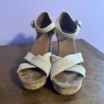 Toms SIENNA CORK WEDGE SANDALS Photo 1
