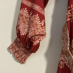 Hale Bob  Los Angeles GRAZIA mini off shoulder belted dress fall boho Photo 4