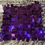 H&M Rabanne  Sequin-Disc Mini Skirt Size M Photo 0