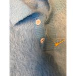 Andrifee Fuzzy Blue Polo Neck Sweater XXXL Size undefined Photo 2