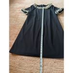 Julie Brown  NYC Vintage Retro faux leopard black sheath cocktail  women’s dress Photo 3