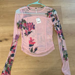 Free People NWT  Mesh Top Photo 0