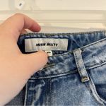 Miss Sixty  Size 26 Distressed Denim Cutoff Raw Hem Jeans High Quality Photo 5