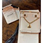 Mayamar Sea Shell Curb Chain Necklace NWT Gold Photo 3