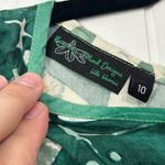 Naupaka Island Designs Hawaiian Palm Leaf Tank Dress Size 10 Green Photo 1