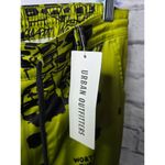 Urban Outfitters Mía Lee Exclusive Printed green Satin Pant retro small. Photo 7