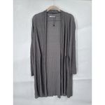 M.M Lafleur The Graham Kimono Cardigan Women +1 / XL Silver Minimalist Normcore Photo 1