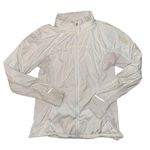 Lululemon Athletica white full zip athletic jacket women’s size 12 Photo 0
