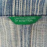 United Colors Of Benetton stretch Denim Jacket Vintage Photo 4
