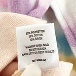 Feat Tie Dye Blanket Soft Pullover Hoodie in White Loungewear Winter Casual Cozy Photo 6