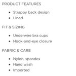 Apt. 9 🆕  striped underwire padded halter striped bikini top small colorful Photo 7