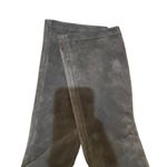 Elie Tahari Grey Suede Heel Silver Detail Boots Size 38 Photo 2