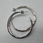 NEW REAL SIMPLE RS silver and gold fashion hoop earrings Photo 11