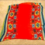 Bright and Beautiful Large Women’s Scarf Orange Photo 2