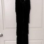 ASOS NWT black fringe flapper dress 2 Halloween roaring 20s Photo 0