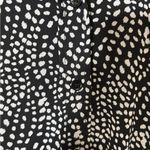 ZARA  Black and White Patterned Long Sleeve Dress,Size S Photo 12