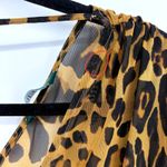 Ralph Lauren Lauren  Women's Leopard Print Sheer Mesh Swim Cover Up- Fits Small Photo 5