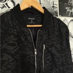 Ashley by 26 International  Black Camouflage Bomber Jacket Photo 3