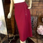 Villagio VINTAGE CIRCA 1970'S SPORT RED SKIRT & BLAZER SUIT (14) Photo 9