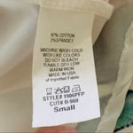 Adrienne Dress Tropical Floral On Off Shoulder Ruffle Neckline Sleeveless Small Photo 9