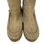 Steve Madden Vintage Y2K Seminole Suede Turquoise Studded Sherpa Winter Boots Photo 4