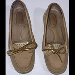 Sperry Top Sider Quiet Leather Metallic Classic Boat Shoes 5 Photo 1