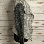 Old Navy  black/white marled boucle moto long sleeve full zip jacket Size Small Photo 7