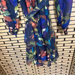 Alex Marie ‎ Blue Floral Dress Size 6 Photo 3