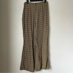 Urban Outfitters Geo Floral High-Rise Soft Flare Trousers M Photo 6