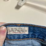 Levi's 🌸Levi’s 501 Light Wash Distressed Ripped Raw Hem Premium Denim Shorts #O Photo 4