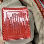 Coach Vintage classic c  brown and orange purse shoulder tote bag cloth Photo 7